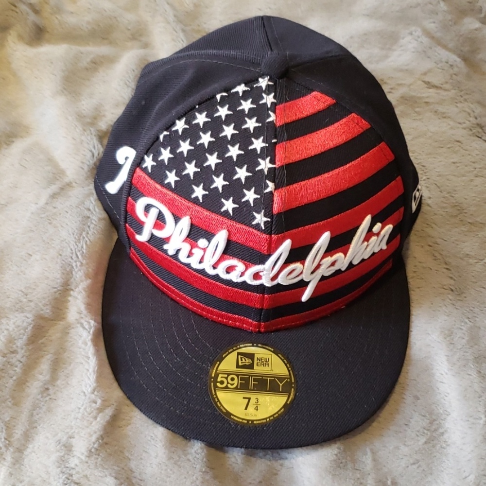 NWT fitted Philadelphia hat 7 3/4